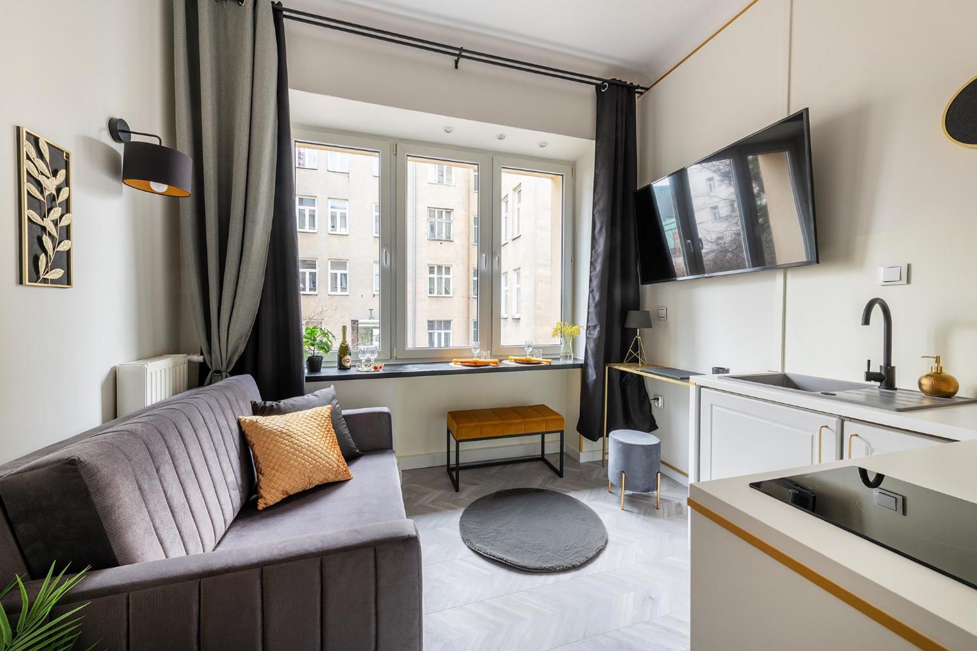 Luxury Apartments In The City Center Warschau Exterior foto